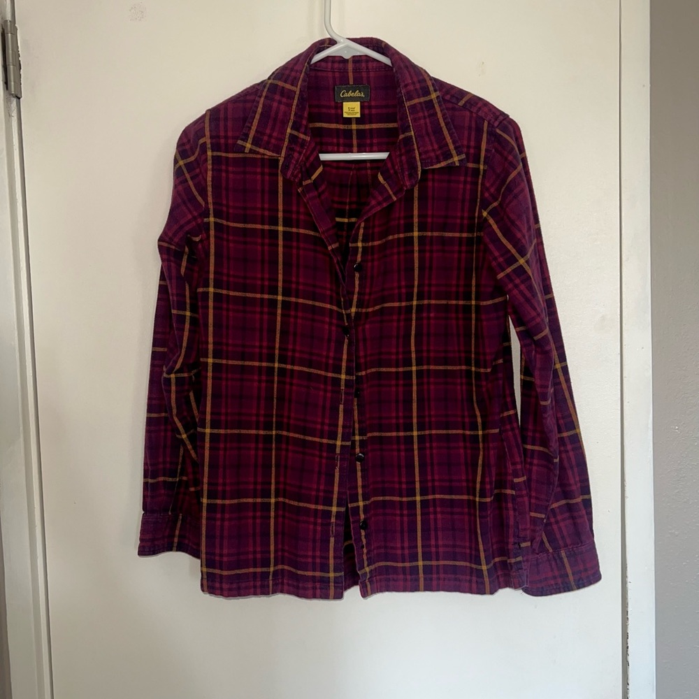 Cabelas flannel shirt